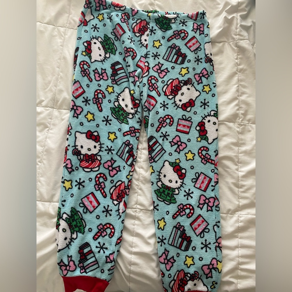 Hello Kitty Christmas pajama bottoms
